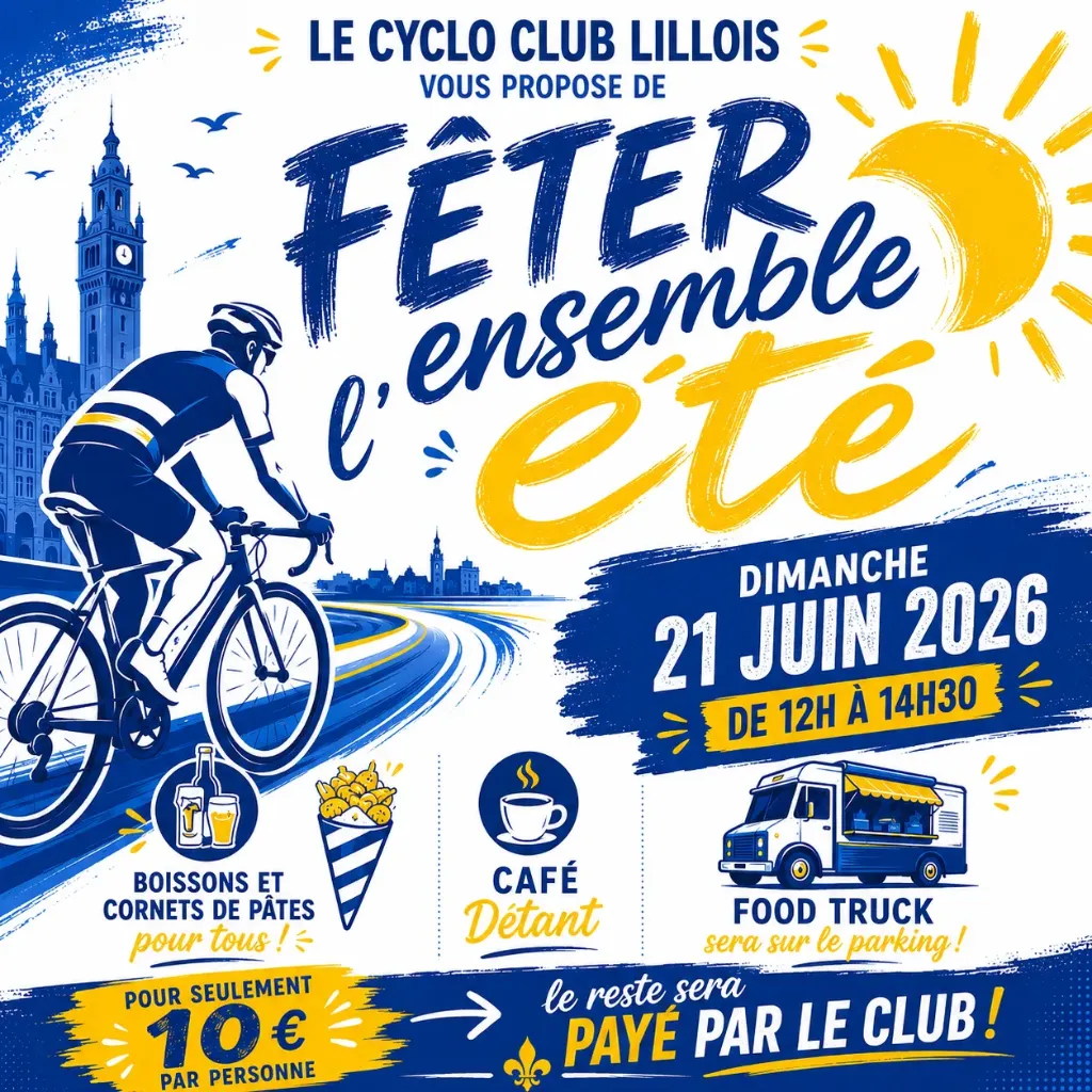 Fête de l'été - boissons et cornets de pâtes